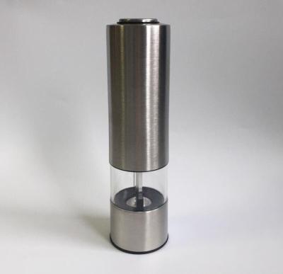 China Sustainable Electric Pepper Mill EB868 Stainless Steel 4AA Battery Operated for sale