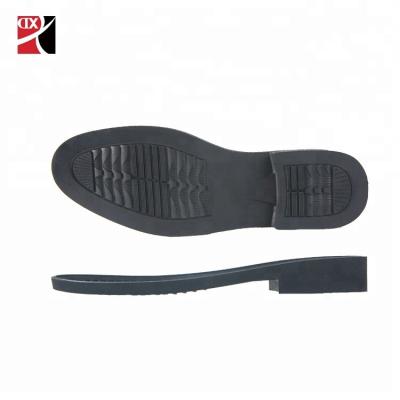 China Custom Made Sale Mens Rubber Sole Manufacturer Comfortable Round Head Business Shoe Black Rubber Sole for sale