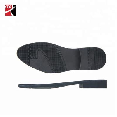 China Design Rubber Mens High Heel Business Round Head Soles Rubber Outer Shoes for sale