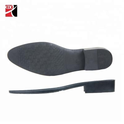 China Custom large size men's pointed rubber soles rubber for leather shoe making molded soles for shoes for sale