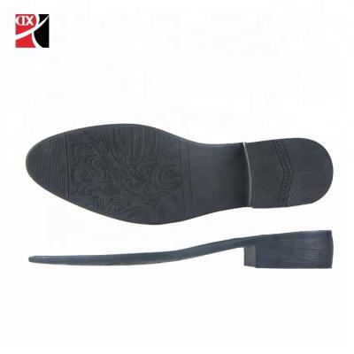 China Custom Made Rubber Men's Sharp Comfortable Business Rubber Shoe Sole for sale