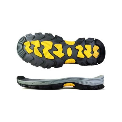 China Comfortable Sole Manufacturers Design Men's Safety Slip Resistant Wear Resistant Soles for sale