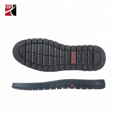 China Custom Made Rubber Mens Shoe Large Size Soft Rubber Fashionable Sole To Crochet for sale