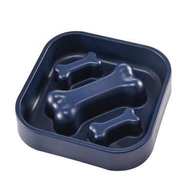 China Slow Feeding FRB-PF-02 New Design Pet Feeding Supplies Anti-Clogging Slow Pet Driver Dog Drinking Feeding Bowl for sale