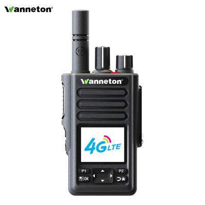 China Wanneton customized 4g lte Q9000 smartphone walkie talkie POC sim card radio GSM WCDMA wireless intercom for sale