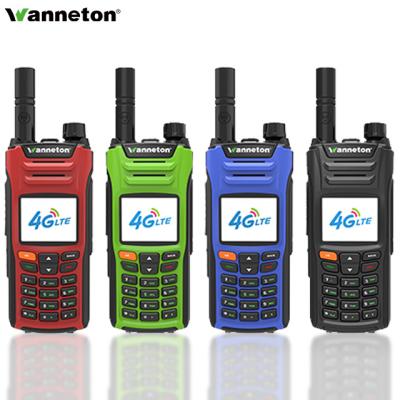 China wanneton newest wcdma gsm radio POC 4g walkie talkie gps wifi android radio network Q6000 for sale