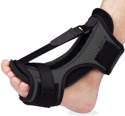 China Accept For Plantar Fasciitis Night Splint Newest Honeycomb Right And Left Foot Cloth Foot Drop Support Brace Adjustable Elastic Ankle Dorsal Drift for sale