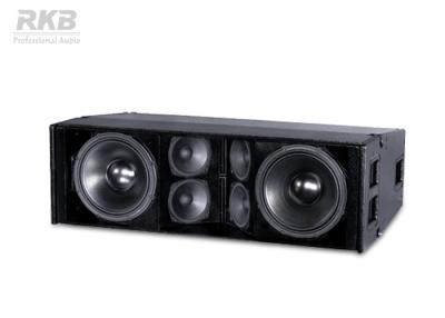 China OEM Dual 12 Inch Line Array Home Speakers / Column Line Array With Neodymium Driver for sale