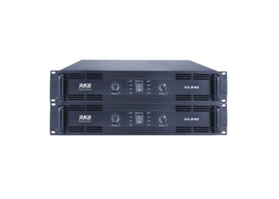 China 2 Channel 2 X 400 Watts Professional Power Amplifier for Club / KTV room for sale