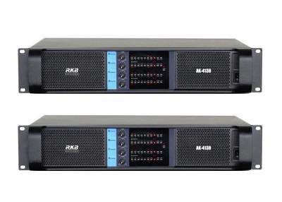 China Pro Power Amplifier 4 x 1300 Watts at 8 Ohms 4 x 2100 Watts at 4 ohms Amp High Density for sale