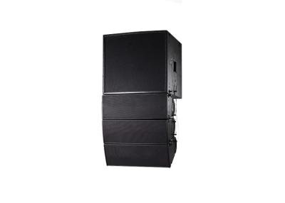 China Professional Dual 6.5 inch Mini Line Array Loudspeaker 460W 16 OHM 118 dB SPL Black for sale