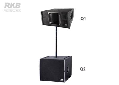 China Q1 Live Sound Subwoofer  / Line Array Mini Audio Speaker With Neodymium Driver for sale