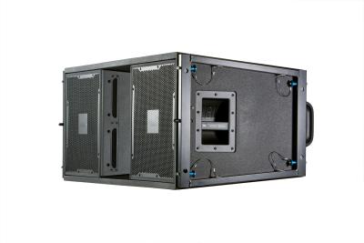 China Three - Way Line Array Live Music Speakers Neodymium Magnet 2x15” 1000W RMS for sale