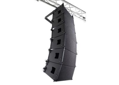 China Black 2 - way Church Sound Systems Single 10 inch 700W RMS Line Array Loudspeaker for sale