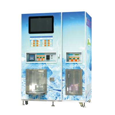 China Hot Selling Self Service Water And Ice Vending Machine Coin Operated/Ticket/Credit Card/Change/IC Card/QR Code for sale