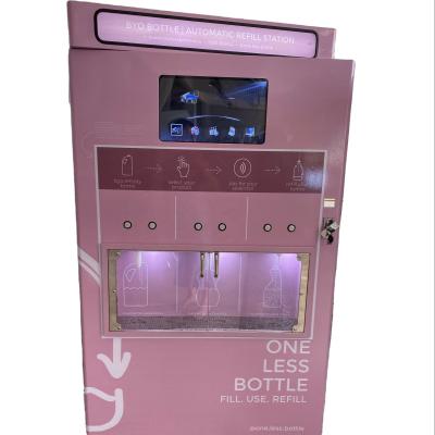 China Public Places Commercial Custom Self Service Liquid Soap Coin Operated Liquid Soap Dispenser for sale