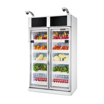 China Steel Customized Intelligent Automatic Fresh Food Vending Machine for sale