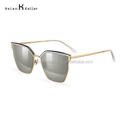 China Luxury Fashion Sunglasses Metal and TR Combination Nylon Polarized Glass Sunglasses for Women for sale