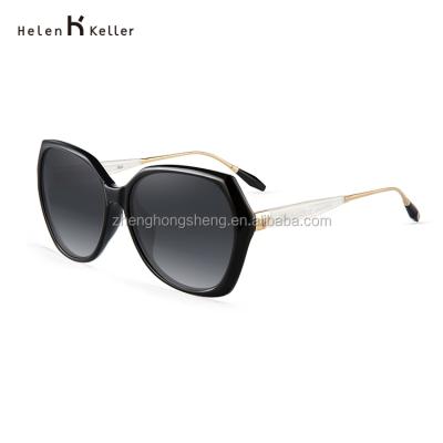 China Classic Fashion Sunglasses Vintage Black TR90 Frame Nylon Polarized Sunglasses for sale