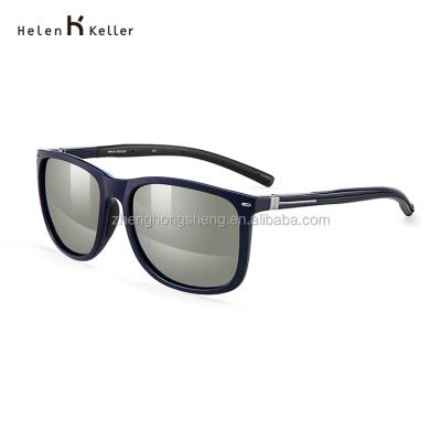 China Frame TR90 TAC Lens Mens Sunglasses Vendor Luxury Deep Blue Fashion Sunglasses for sale