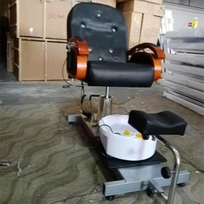 China Dongpin modern luxury audio massage foot massage chair can do custom manicure color pedicure chair for sale