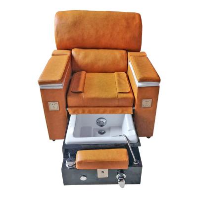 China Dongpin Modern Luxury Nail Art Sofa Pedicure Recliner All-in-one Electric Pedicure Massage Suitable For Beauty And Nail Shops for sale