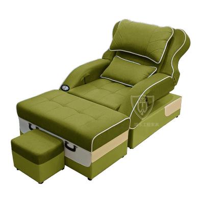 China Factory modern luxury American style Dongpin beauty salon pedicure spa pink luxury chair with massage for sale