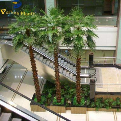 China Environmental Friendly China Made Factory Wholesale Decorative Artificial Outdoor Palm Trees for sale