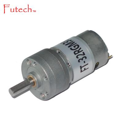 China Explosion Proof 32mm 12 V & 24 V DC Straight Motors for sale