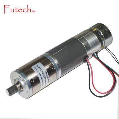 China Explosion Proof 45mm DC Planetary Gear Motor With Brake 100kg.cm for sale