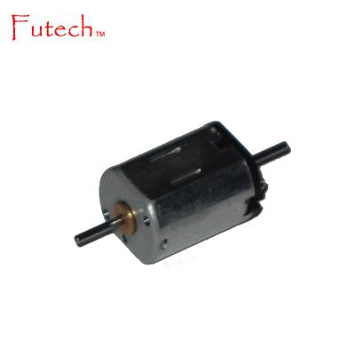 China Totally enclosed mini DC motor with shaft at both ends for sale