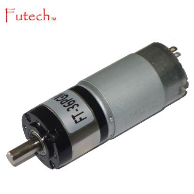 China DC 12V and 24V Explosion Proof Gear Motor 1000rpm for sale