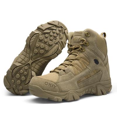 China Waterproof men's Four Seasons army boots, special forces mountaineering boots, outdoor waterproof high top desert boots for sale