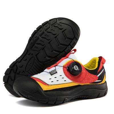 China Children's Breathable Sports Shoes Boys' Button Turning Girls' Non-slip Breathable Balance Bicycle Sliding Shoes for sale