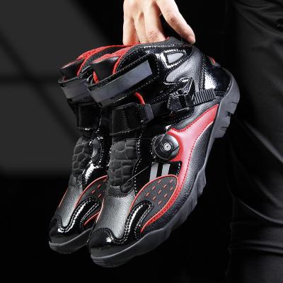 China OEM ODM Waterproof Offroad Motorcycle Shoes Four Seasons Motorcycle Boots Racing Short Boots Winter Motorcycle Gear for sale