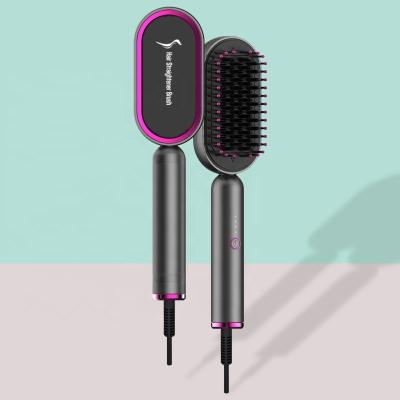 China 2021 Best Safety Hair Blow Dryer Straightening Brush Cordless Nova Portable Useful Styling Comb New For Blow Down Cordless Adjustable Beauty for sale