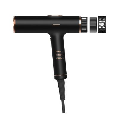 China New Design 1200w Ionic BLDC Professional Salon Negative Ion Hair Dryer High Speed ​​Motor for sale