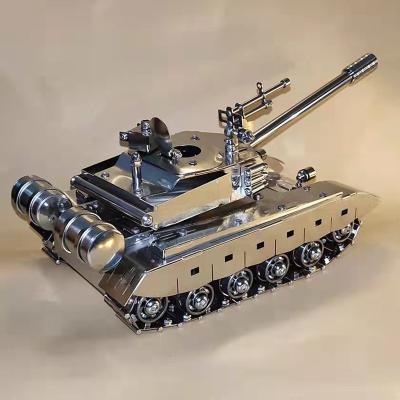 China Simulation Customized Stainless Steel Model Car Tank Model Set Mini Animal Model for sale