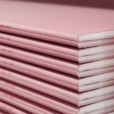 Cina Pannello di carta e gesso a prova di fuoco rosa su misura, bordi decorativi del soffitto di 12mm in vendita