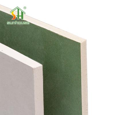 Κίνα High Quality Customized 3/8 Inch 1/2 Inch Drywall Plasterboard Mosisture Resistance Gypsum Board προς πώληση