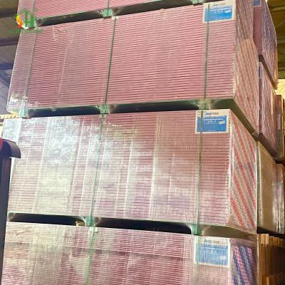 China Direct Sales Drywall Fire Resistant Gypsum Board 9.5Mm/10.5Mm/12Mm 1200X2400Mm Plasterboard Partition zu verkaufen