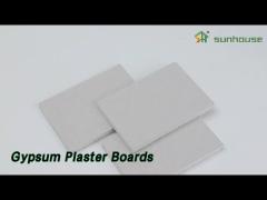 Tapered Gypsum Plaster Boards Anti Mildew For Drywall Partition