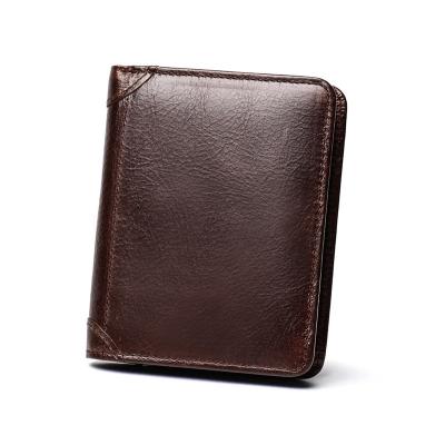 China No ID Card New Design Leather Wallet For Men for sale