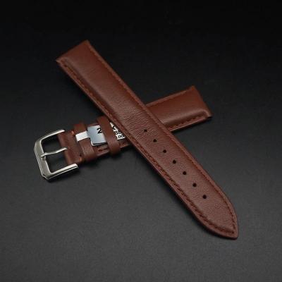 China Luxury High Quality Leather Watchband 12mm-22mm For Mechanical Watch Genuine Leather Band for sale