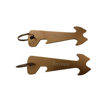 China Durable Promotional Supermarket Carts Customized Logo Metal Shopping Trolley Coin Bottle Opener Keychain for sale