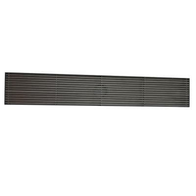 China 800mm Length Modern Wedge Wire Heel Guard Balcony Stainless Steel Linear Drain Grate for sale