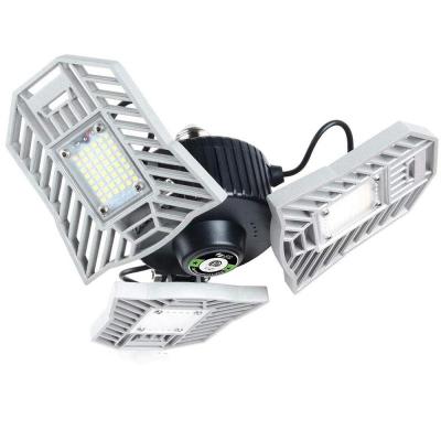 China Ultra-bright Adjustable Aluminum 3 LED Heads ETL Professional Lighting Warehouse Garage Light During OEM Ultra Light Led Ceiling Light for sale