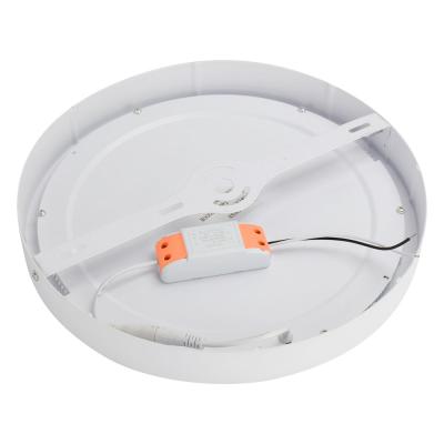 China High Quality Living Room Wall Frame 6w 12w 18w Round Aluminum 24w Surface Mount Led Panel Light for sale