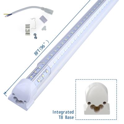 China Need Bigger Angle Lighting (270 Degree) Warm V-shaped Integrated Tube T8 LED Lights Wide Angle 270 Degree Brightness LED Tube Light Fixture for sale