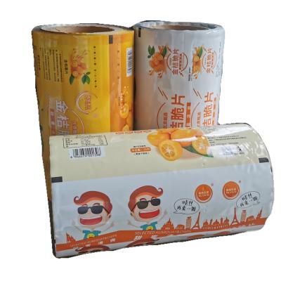 China Custom Printed Barrier Logo Design Food Plastic Film For Canned Plastic Film / Canned Film Covering for sale